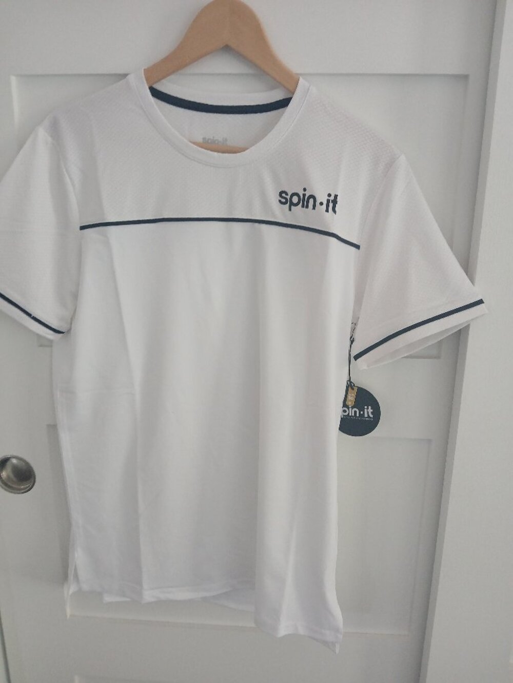 Men's small Spin it shirt Size small